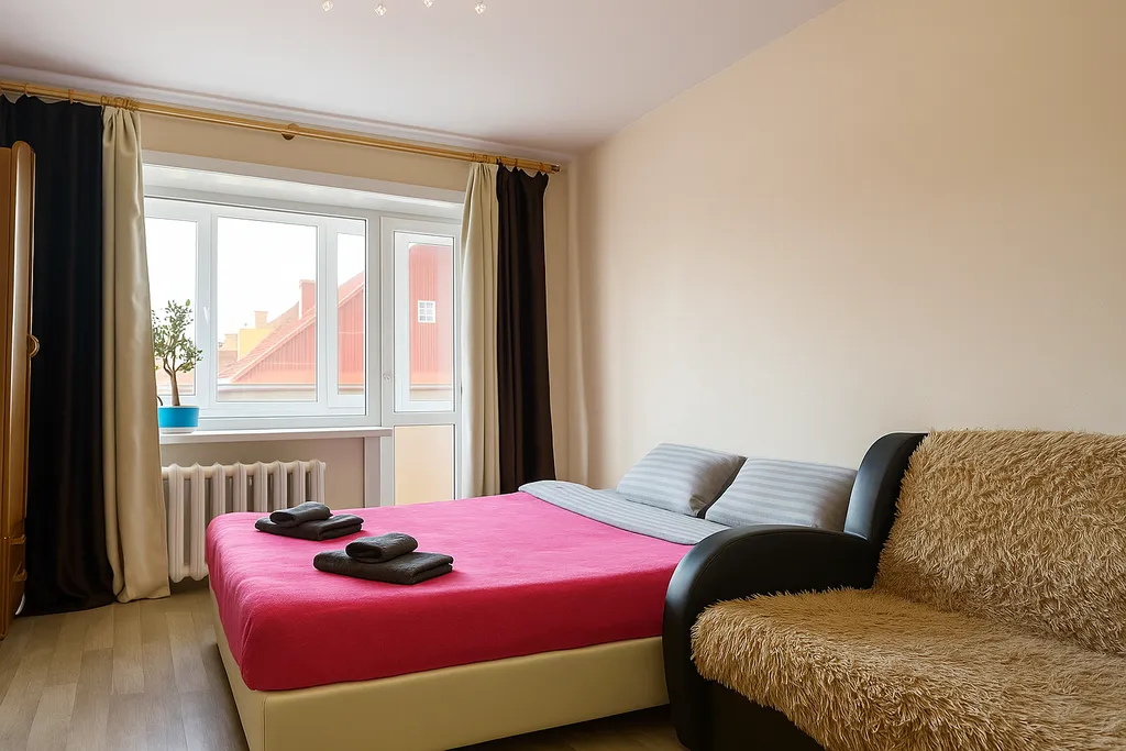 Квартира у площади Победы — аренда посуточно в Южно-Сахалинск