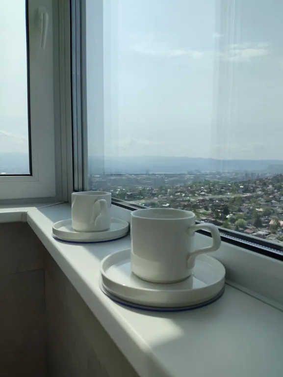 Уютная видовая квартира на 25 этаже