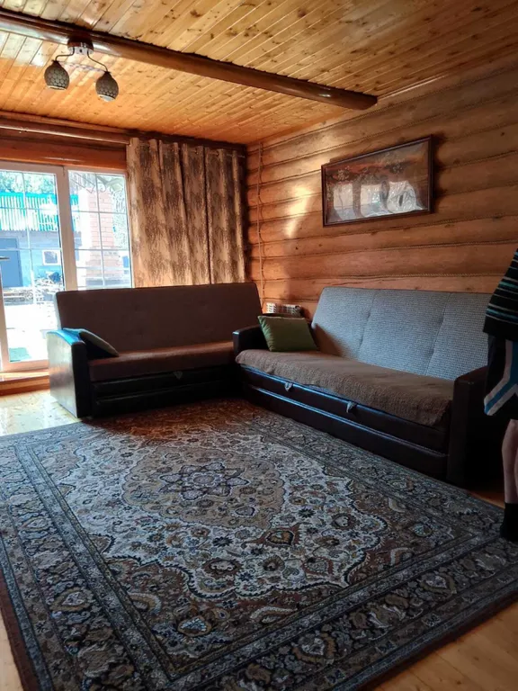 3-комнатный домик в деревне с баней