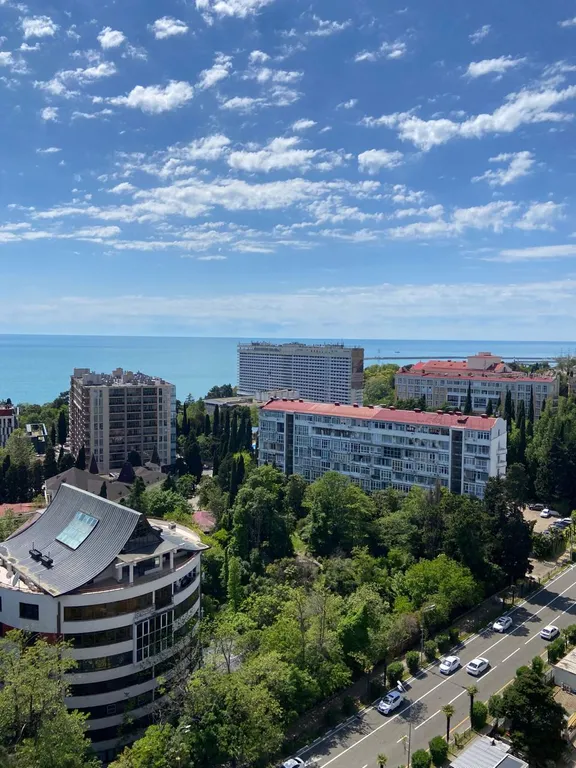 Квартира Квартира Студия У Дендрария с видом на море — Сочи