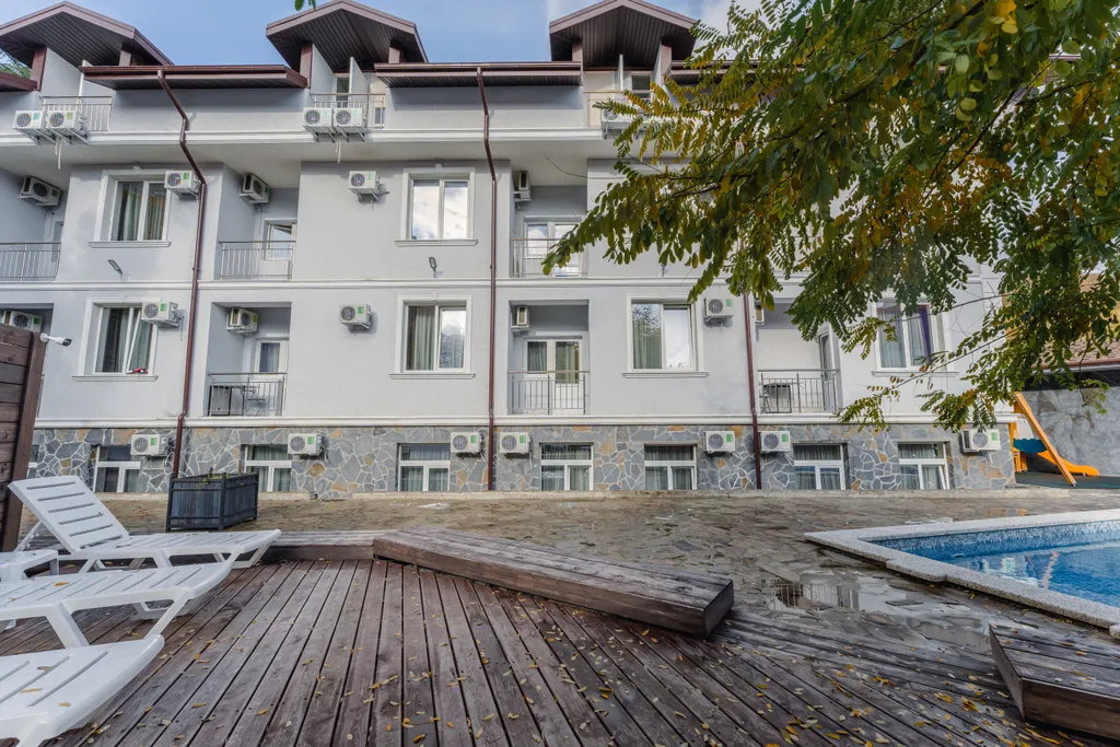 Студия Мацеста Грин с сауной и теплым бассейном