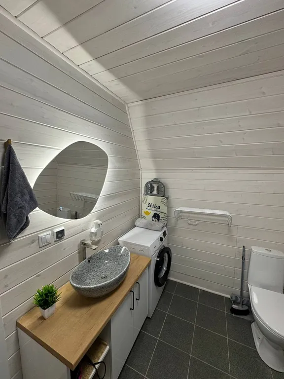 Коттедж Новый большой А-фрейм с видом на лес — Казань