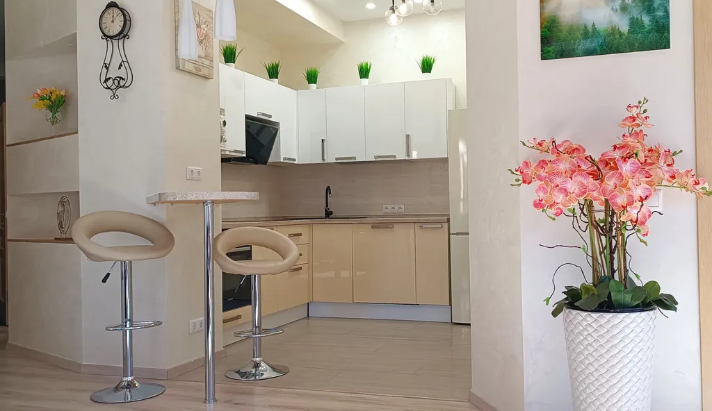 Апартаменты с восхитительными панорамными видами на вершины Домбая