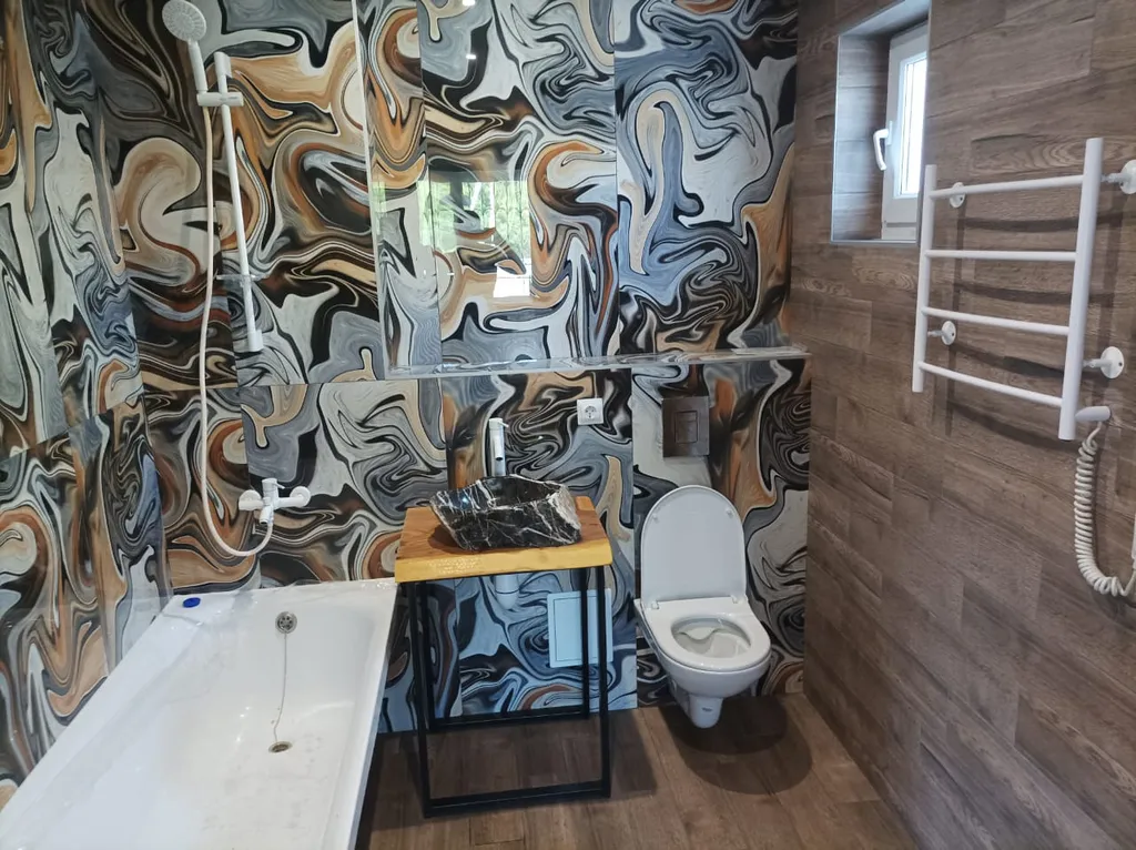 Дом 80m2 — чан, кухня, Wi-Fi