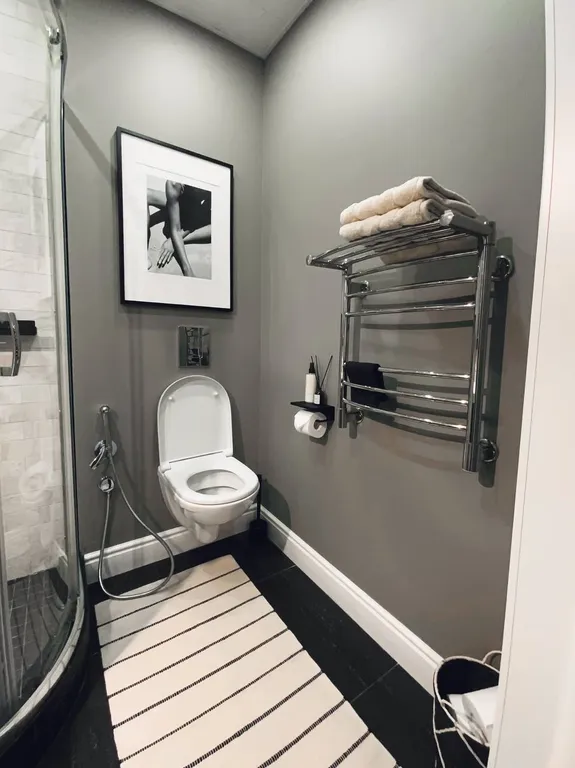 Квартира Атмосферная квартира с панорамным видом и 2-мя спальнями — Москва