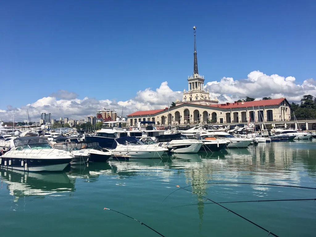 Квартира Современные апартаменты с видом на море в центре — Сочи