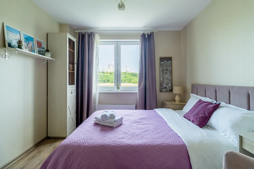 Апартаменты с панорамным видом около центра