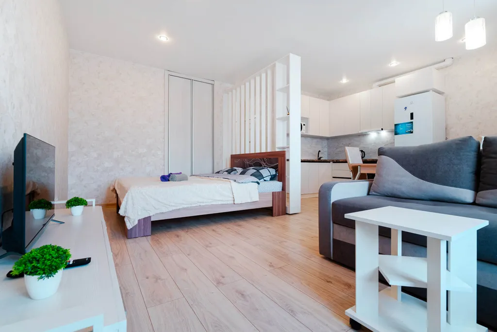 Уютная квартира-студия в центре левого берега Иртыша