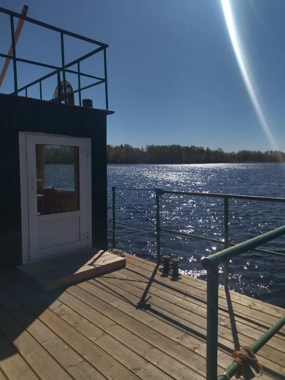 Плавдом Добрый мыс с баней на Онего