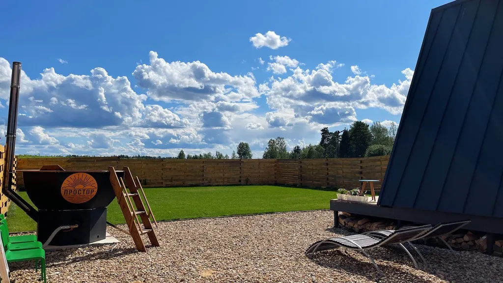 Романтичный отдых в А-фрейм 1