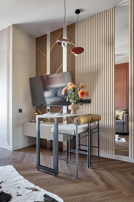 Квартира Квартира Стильная студия Amber в новом ЖК, в центре Москвы, у метро Павелецкая — Москва