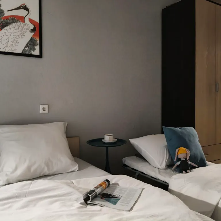 Квартира Квартира Уютная студия с прекрасным видом на парк Прищепка — Красноярск