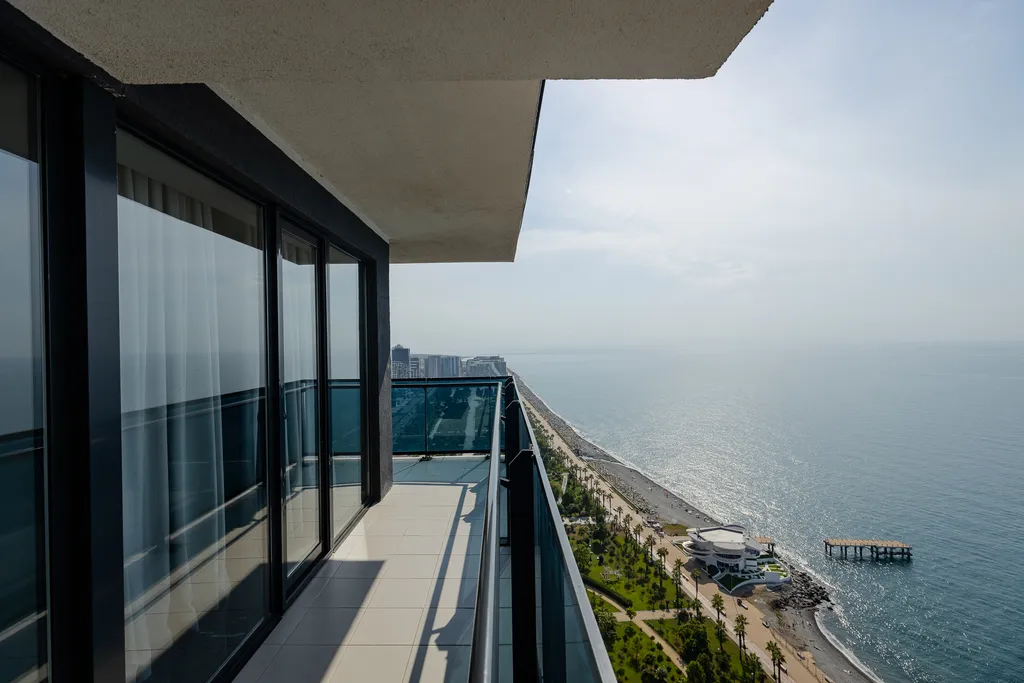 Двухкомнатные апартаменты с видом на море