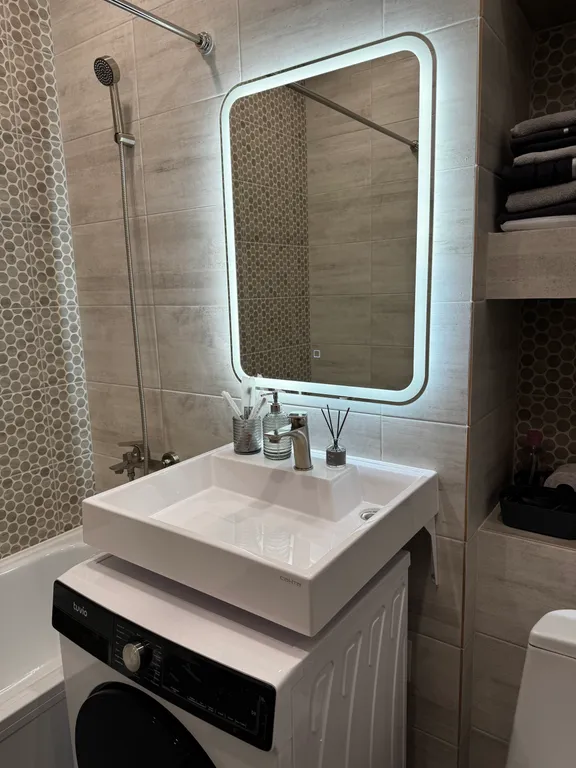 Уютная квартира в новом ЖК с современным ремонтом