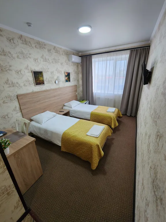 Квартира Двухместный номер с двумя раздельными кроватями — аренда посуточно в Кропоткин