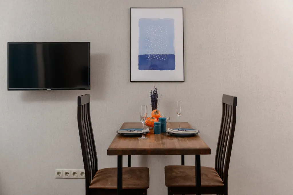 Уютная квартира с панорамными окнами