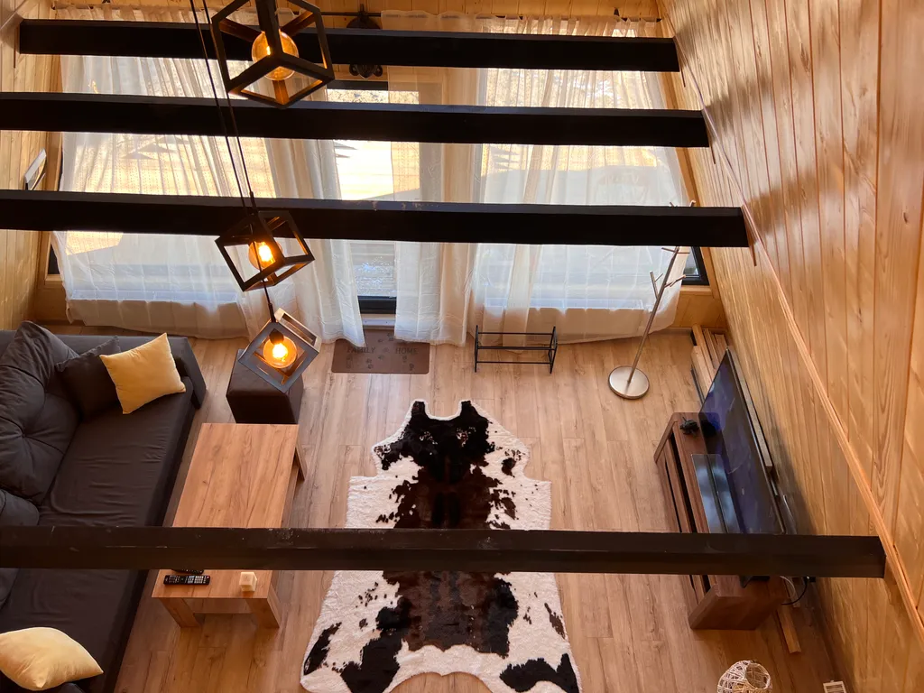 Уютный дом в стиле A-frame