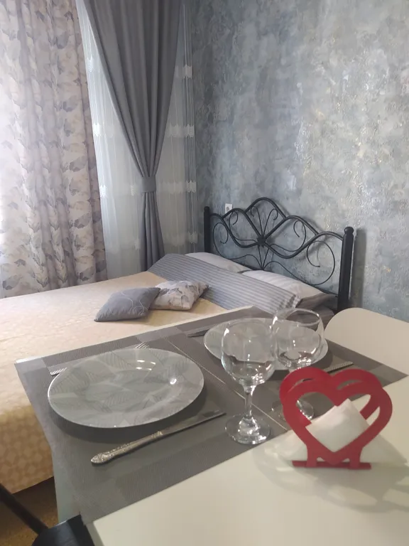 Уютная квартира-студия в новом современном МК Юг на берегу реки Оки — аренда посуточно в Нижний Новгород