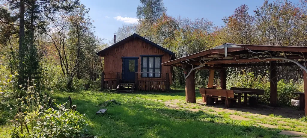 Уютный дом в лесу