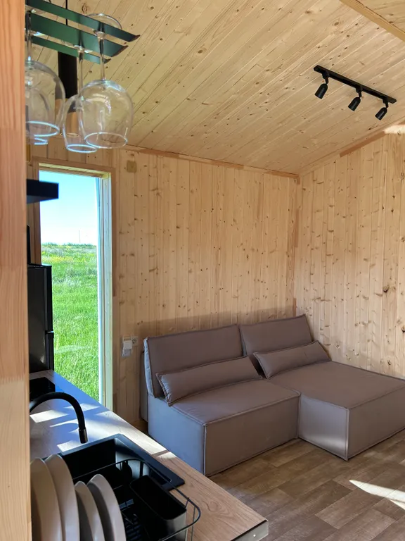 Новый barn с видом на море и виноградники