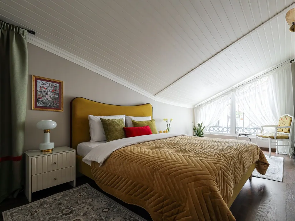 Апартаменты с видом на неву, террасой и бильярдом