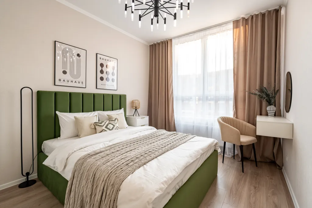 Квартира Квартира Евро-двушка Лаймовый щербет — Шушары