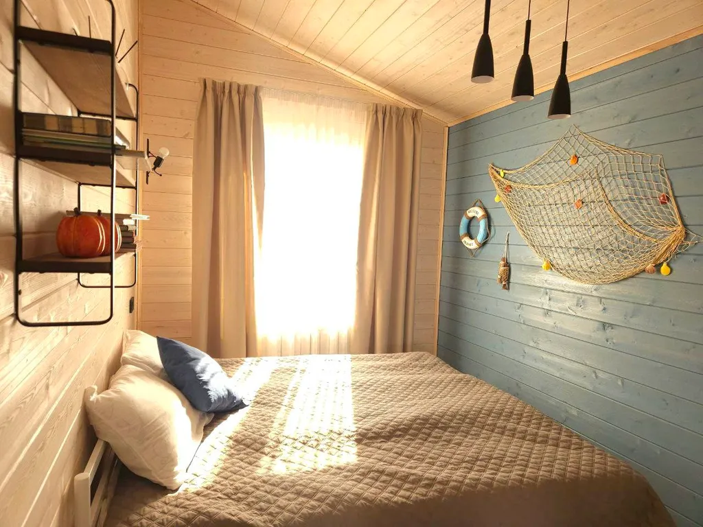 Домик для отдыха с гриль-мангалом, костровой и батутом