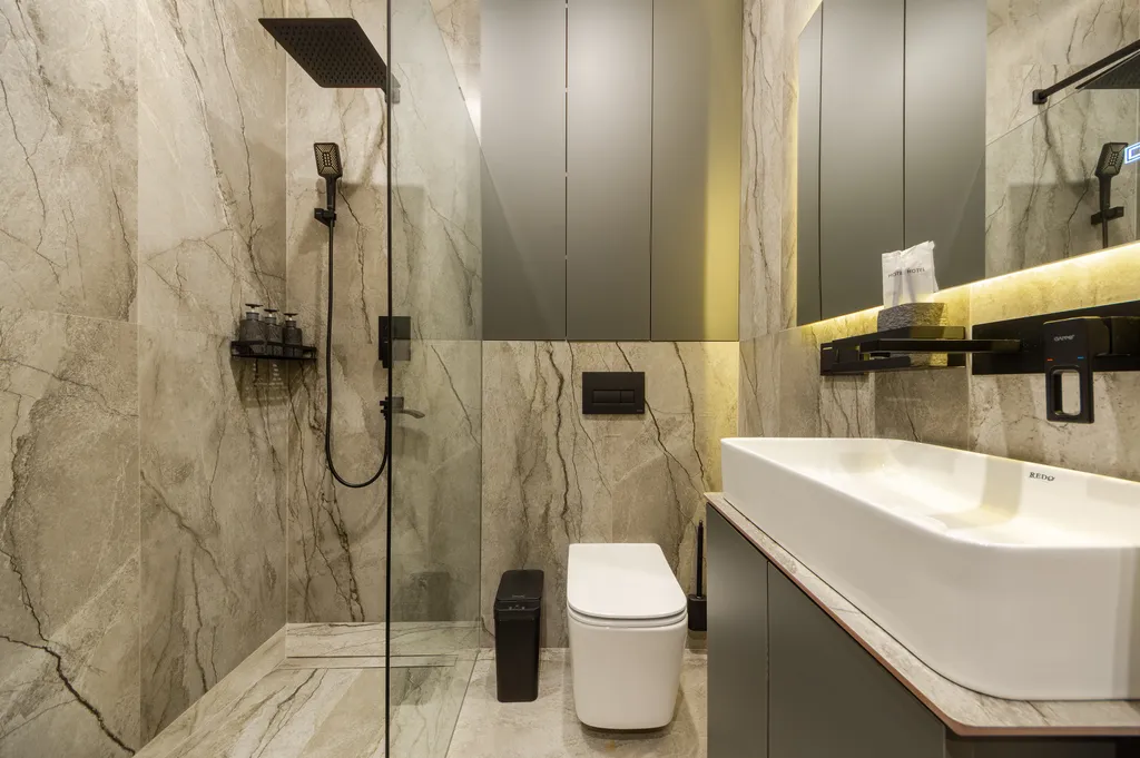 Апартамент с характером с видом на Эльбрус в доме с часами