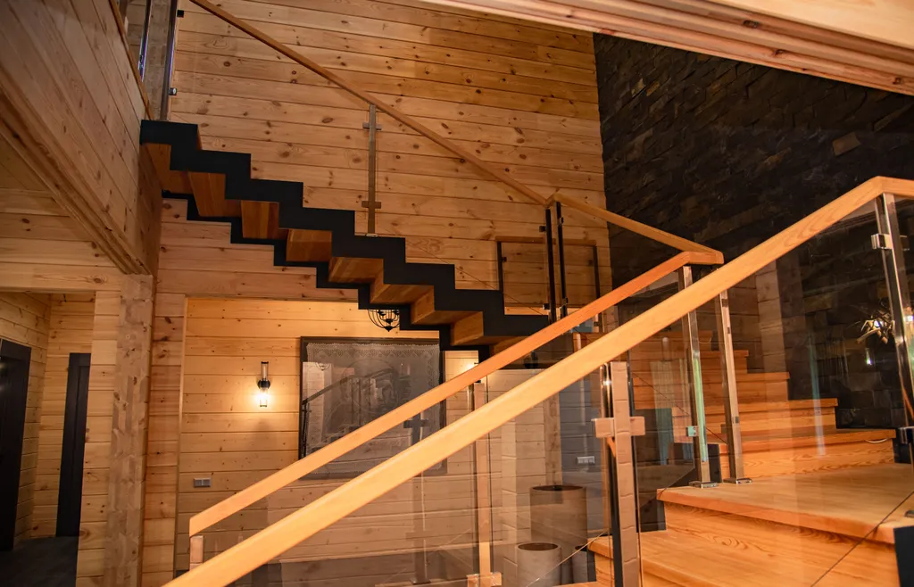 Шале Гнездо с бассейном и сауной