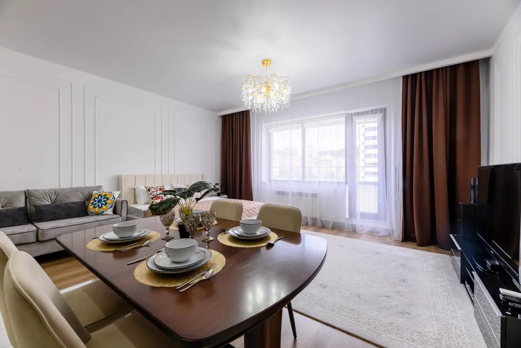 Стильные апартаменты на Аль-Фараби