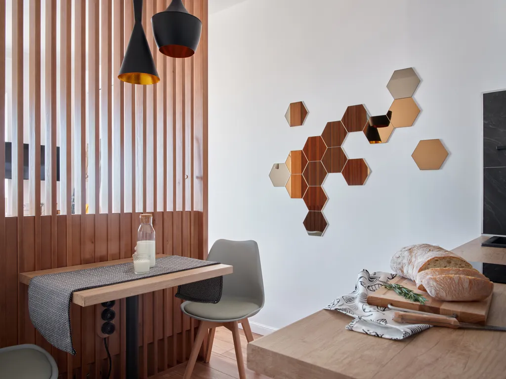 Квартира-студия с шикарным видом на город и реку