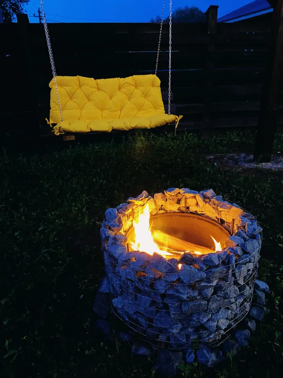 Барнхаус с баней на дровах и чаном SkyLove Glamp