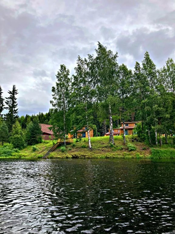 Семейный дом с сауной у реки N1