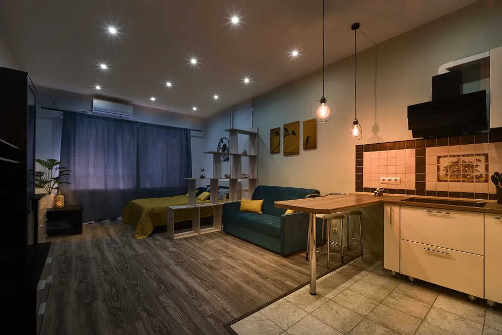 Просторная и уютная квартира-студия