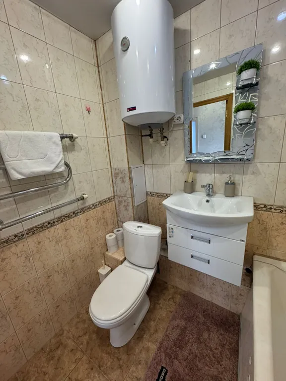 Уютная однокомнатная квартира с шикарным видом на вулкан и озеро