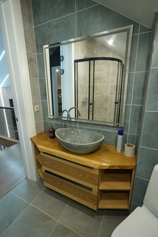 Современный дом у леса