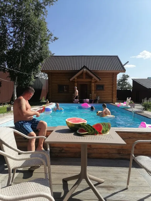 Коттедж Гостевой дом Паратунка с баней на дровах и бассейном — Термальный