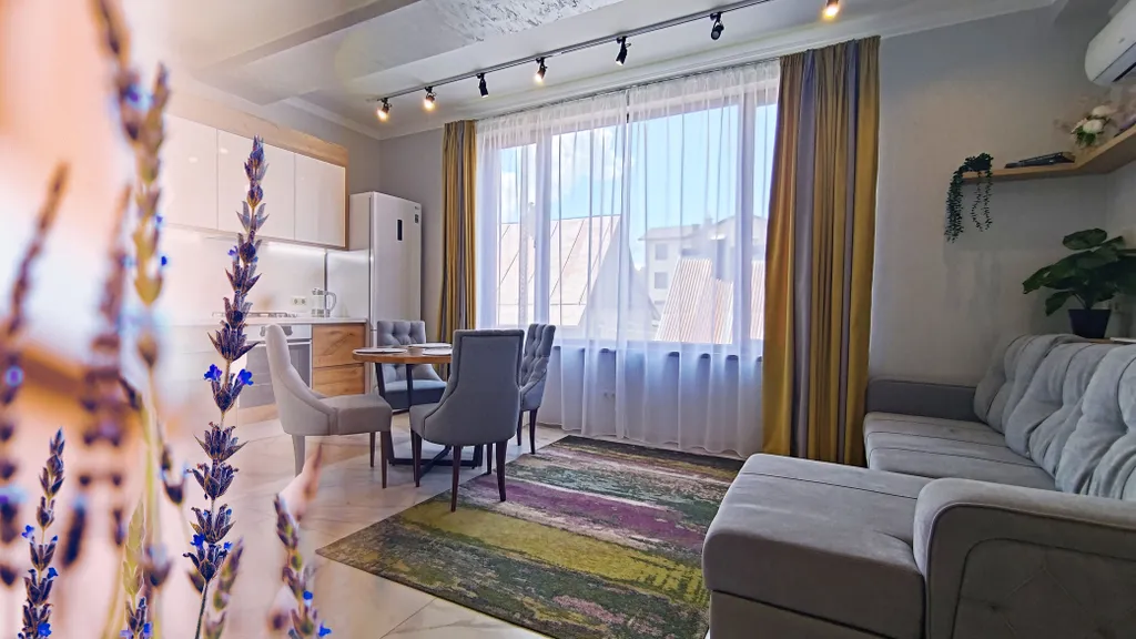 Квартира Красивый и современный апартамент со спальней — аренда посуточно в Красная Поляна