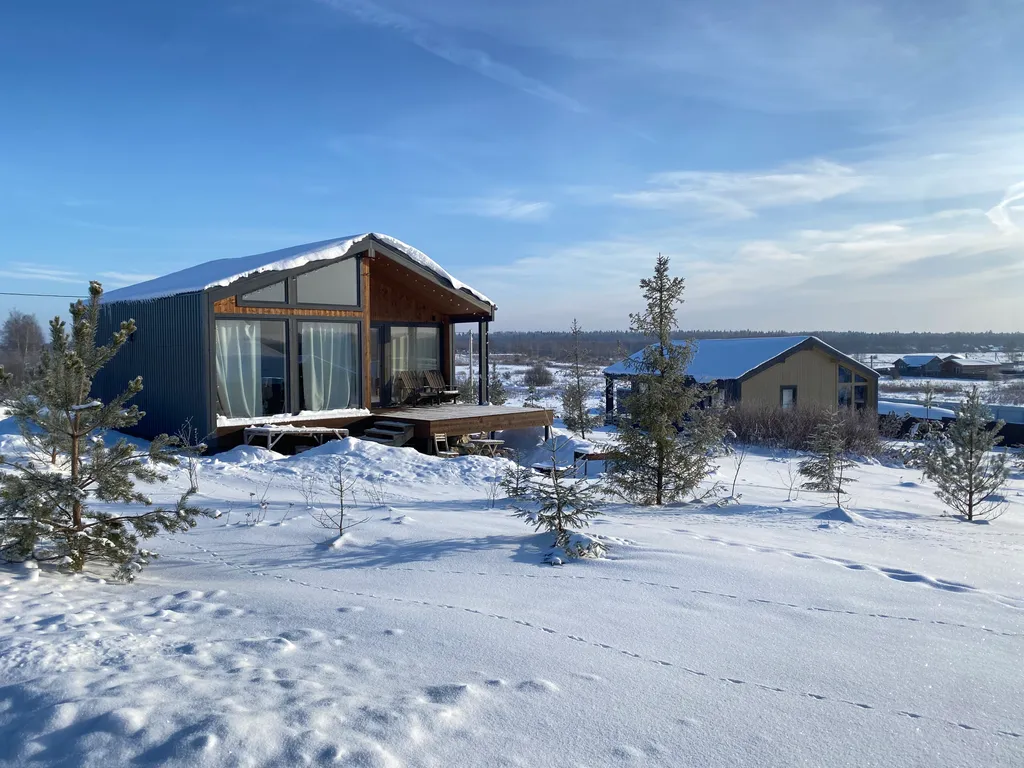 Коттедж Стильный дом в тихой деревне — аренда посуточно в Истра