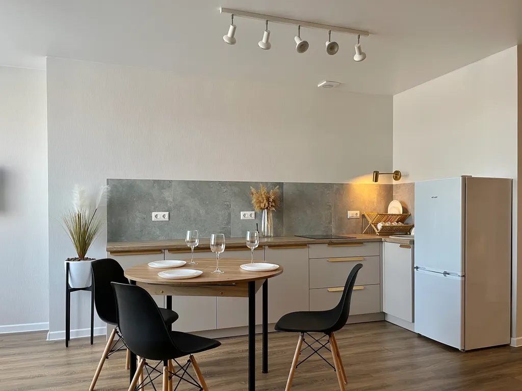 Квартира Квартира-студия, 46кв.м , 2 кровати — Великий Новгород