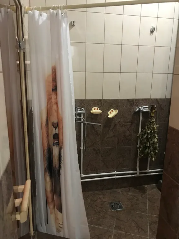 Дом с бассейном рядом с Волгой