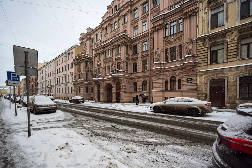 Квартира Квартира Студия у Московского вокзала — Санкт-Петербург
