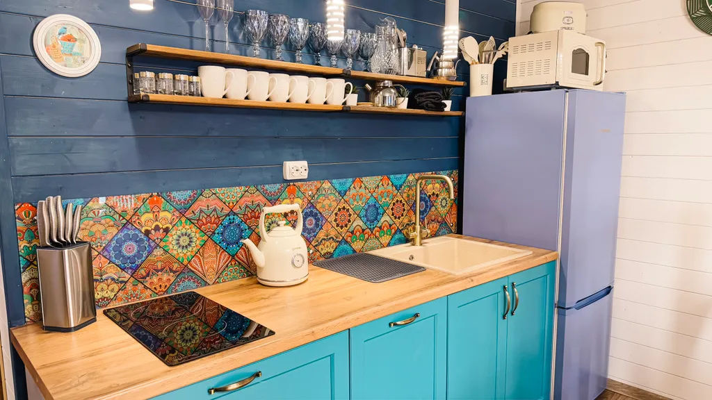 Barnhouse с балконом и видом на горы