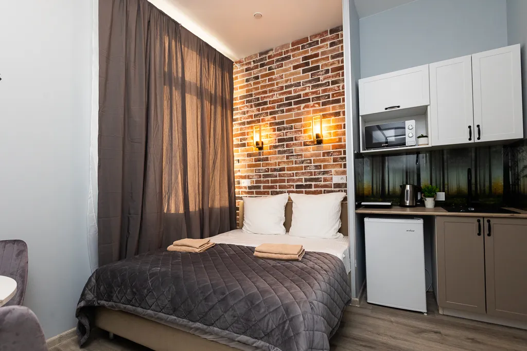 Квартира Уютная студия рядом с лесопарком — аренда посуточно в Москва