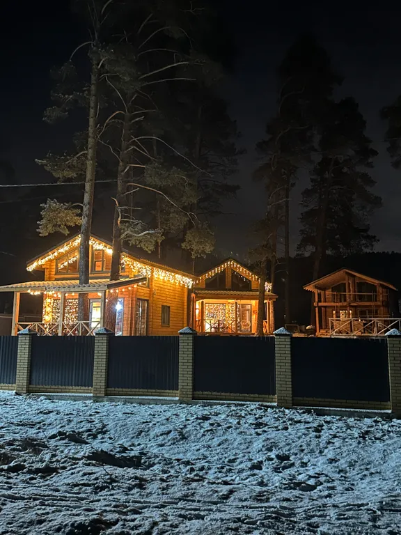 Новый круглогодичный 3-й коттедж на берегу Катуни