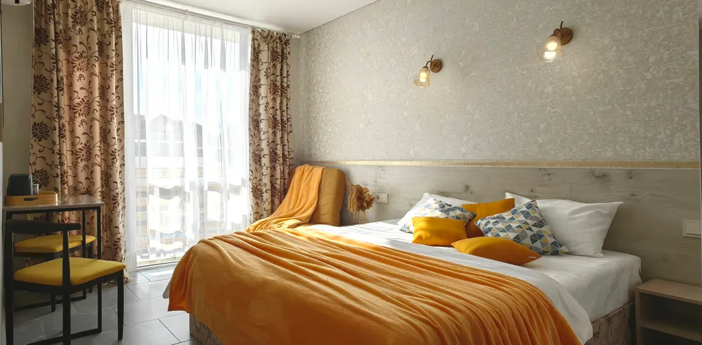 Уютный апарт плюс с балконом, отопление, беседка, парковка