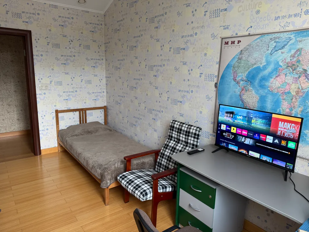 2х комнатная квартира с кондиционером на 2 этаже