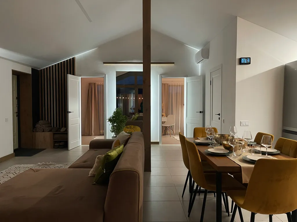 Просторный барнхаус с баней