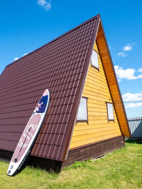 Коттедж Уютный дом у озера с банькой — Кучерово