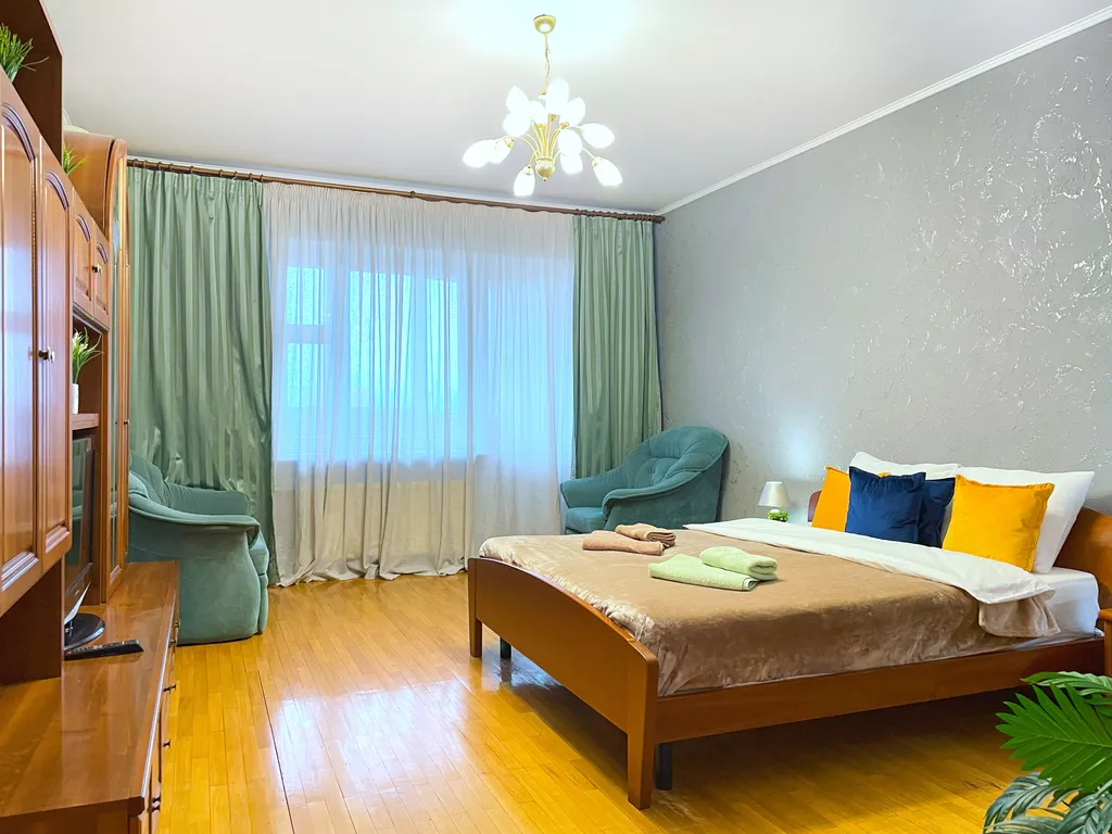 Просторная 1-комнатная квартира — аренда посуточно в Химки